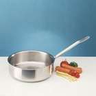Frieling Sitram Catering Stainless Steel 4.9 Quart Saute Pan