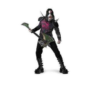 Disguise Metal Mayhem Costume (Shoes/Pants/Guitar/Make up not included 
