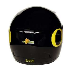  Oregon Ducks Full Face FanRider Helmet (Black) Sports 