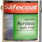 AFM Safecoat Acrylacq Satin Clear Waterbased Finish No VOC 1 Gallon