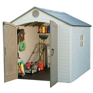 Lifetime 6405 8 ft x 10 ft Outdoor Storage Shed 