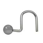ball shape metal hooks with chrome finish easy to install