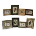 CC Home Furnishings Set of 8 Assorted Size Ocean Inspired Framed Shell 
