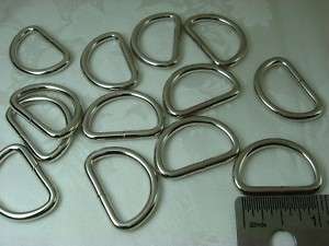 15pcs 1 Heavy Dee Rings for webbing strapping 1In D  