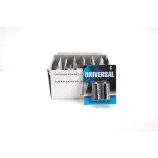 Universal Battery Alkaline Battery C(Pack of 48) 