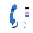   TELE Handset For Mobile Phone Laptop, With Volume and Answer Key White