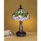 Meyda 13 Inch Cabbage Rose Tiffany Table Lamp