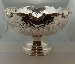   Ornate Champagne / Wine Cooler / Punch Bowl   Silver Plated  