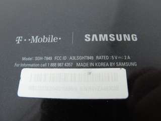 Samsung Galaxy Tab SGH T849 16GB, Wi Fi + 3G (T Mobile), 7in   Black 