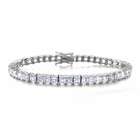 Bling Jewelry CZ Diamond Asscher Tennis Bracelet [Jewelry]