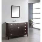   White Bathroom Vanity    Forty Eight White Bathroom Vanity