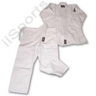 Genuine Gracie Academy Brazilian Jiu Jitsu Grappling White Uniform Gi 