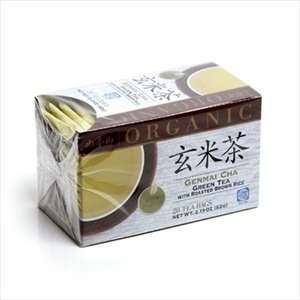 Yamamotoyama Organic Genmai Cha Green Tea 20 Bags #4156  