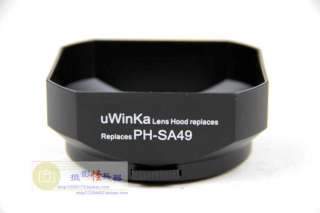 PH SA49 Lens Hood for Pentax 35mm F2.4 AL, 50mm F1.4, 50mm F1.7, 50mm 