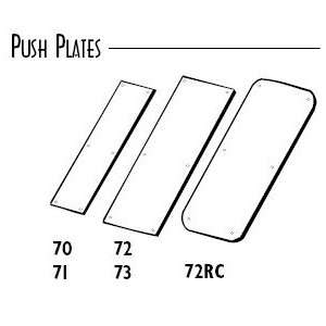  Push Plate, 4x16 71 629 