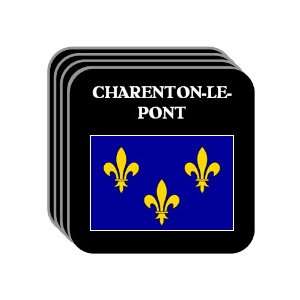  Ile de France   CHARENTON LE PONT Set of 4 Mini Mousepad 