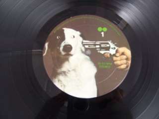 Beatles BLACK ALBUM Album Record LP Dog Gun Labels  