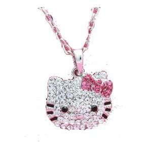   Pink Crystal Bow Gift Boxed W/free Gift From Jersey Bling Jewelry