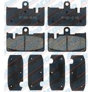 ACDelco 17D871 ACDELCO PROFESSIONAL DURASTOP ORGANIC PAD SET,RR DISC 