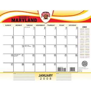 Marland Terrapins 2008 Desk Calendar 