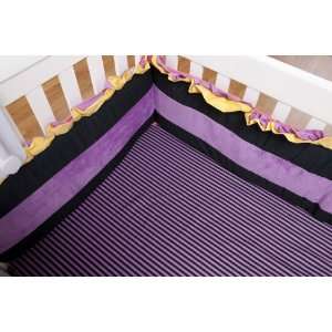  Sassy Shaylee Crib Sheet Purple Baby
