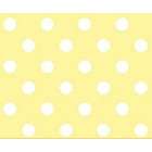 SheetWorld Fitted Crib / Toddler Sheet   Pastel Yellow Polka Dots 