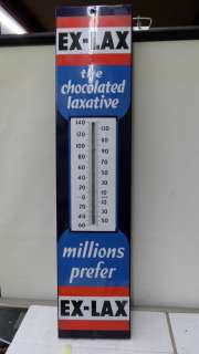 WONDERFUL ENAMEL EX LAX THERMOMETER  