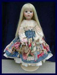 Doll Maker Linda Rick Doll Savannahs Picnic 28 Jointed ( Full Bodied 