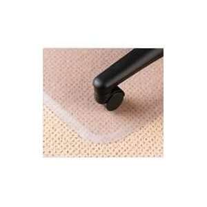   Beveled Mat, Medium/High Pile Carpet, 46w x 60h, CLR