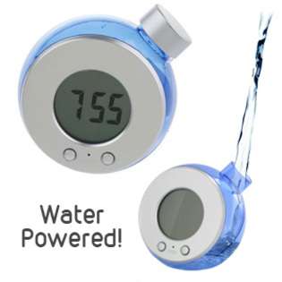 Dots International Water Powered Digital Table Clock Just add water 