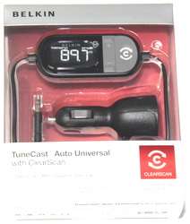   TRANSMITTER TUNECAST AUTO UNIVERSAL FOR IPOD IPHONE  PLAYER F8Z439