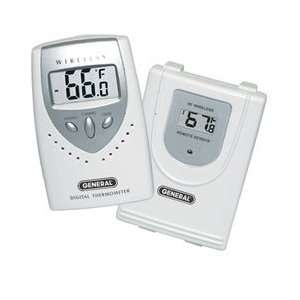  General Tools EMR813 3 channel Wireless Thermometer with 