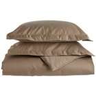   300TC Egyptian Cotton KING/CAL KING TAUPE SOLID Duvet Cover Set