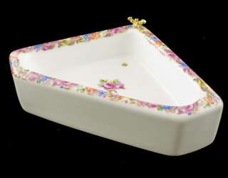 Porcelain Bathroom Sink Tank Tub Dollhouse Furniture  