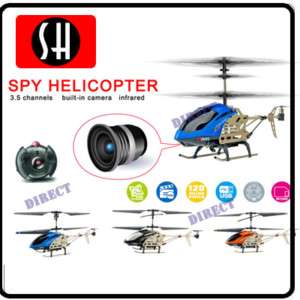 Mini Spy 3.5CH Gyro RC Helicopter Video Camera Recorder  