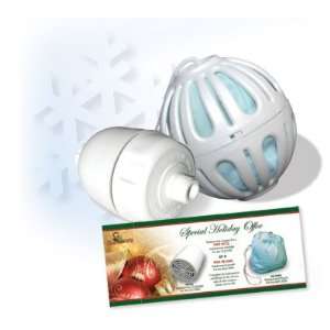 Rainshowr Shower Filter Gift Pack Combo With Crystal Bath Ball 3000 