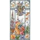   Summer Cat Sampler Counted Cross Stitch Kit 8X16 14 Count