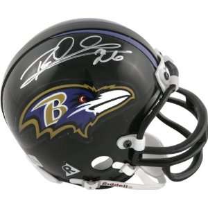  Rod Woodson Baltimore Ravens Autographed Mini Helmet 