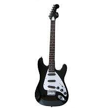 First Act Double Cutaway Electric Guitar   Black and White   First 