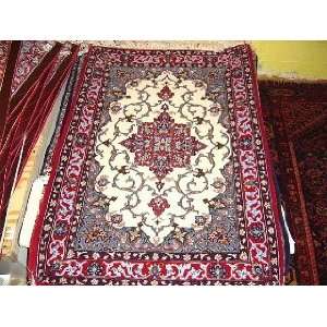    2x3 Hand Knotted Isfahan Persian Rug   24x34