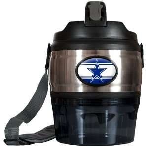 Sports NFL COWBOYS 80oz Grub Jug with Removable Bottom/Stainless Steel 