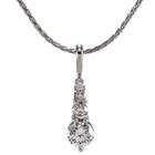   Diamond Pendant 1.0 cts. (Gold ColorWhite Gold [as shown], Include