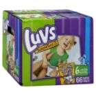 Luvs Big Pack Diapers, Size 6 (Over 35 lb) 66 diapers