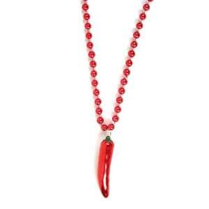  36 10 mm Red Chili Pepper Beads Case Pack 24 Everything 