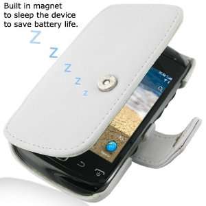  PDair Leather Case for BlackBerry Curve 9380   Book Type 