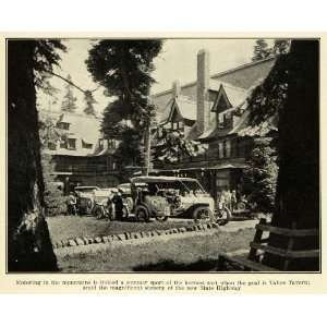  1912 Print Historic Lake Tahoe Tavern Hotel Architecture 