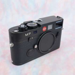 Leica M7 TTL 0.85 Black Rangefinder Camera Body *Excellent Condition 
