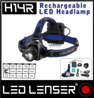 LED Lenser H14R Rechargeable LED Headlamp , NEW  