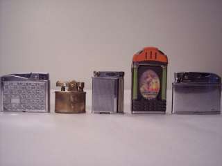 LIGHTERS ASSORTMENT OF 5 COLLECTABLES  