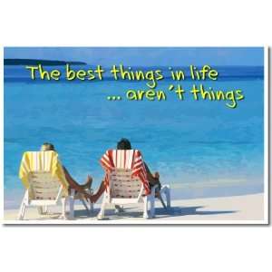   Arent Things   Beach   Classroom Motivational Poster